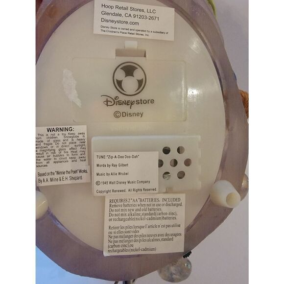 Disney Kid's Multi Character Wave Light Up Musical Double Snow Globe - Picture 4 of 4